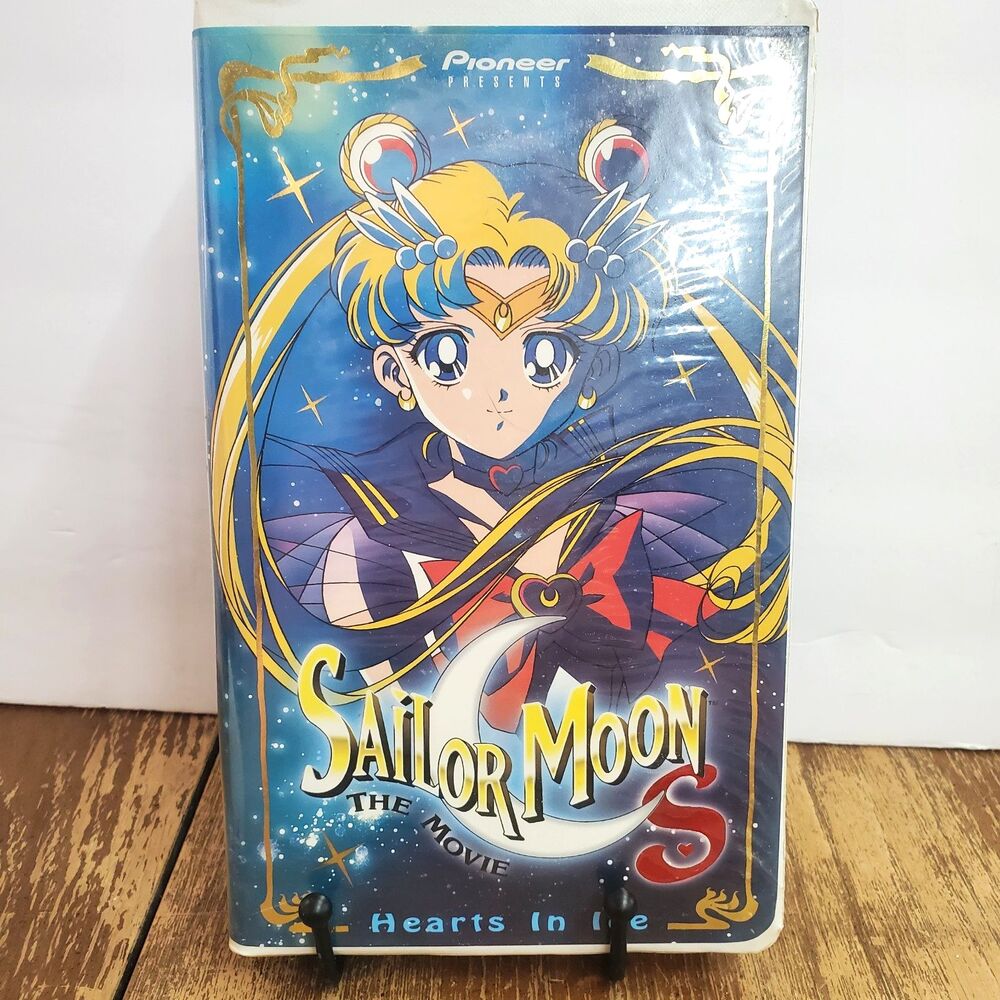 Sailor Moon S The Movie Hearts in Ice VHS 2000 English Dubbed Anime Pioneer VTG